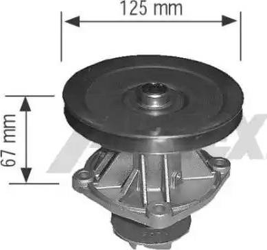 Airtex 1504 - Ūdenssūknis www.autospares.lv