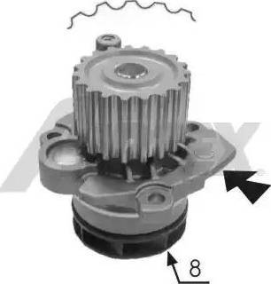 Airtex 1669 - Water Pump www.autospares.lv