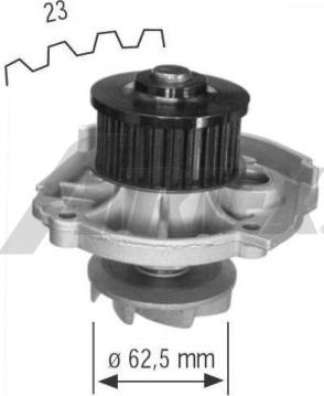 Airtex 1661 - Water Pump www.autospares.lv