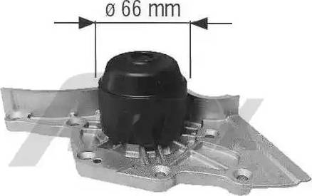 Airtex 1607 - Ūdenssūknis www.autospares.lv