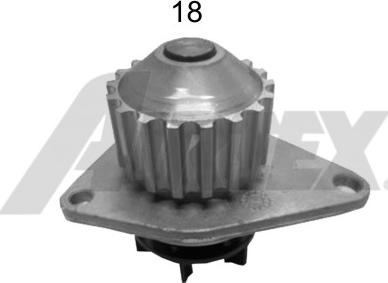 Airtex 1679 - Water Pump www.autospares.lv