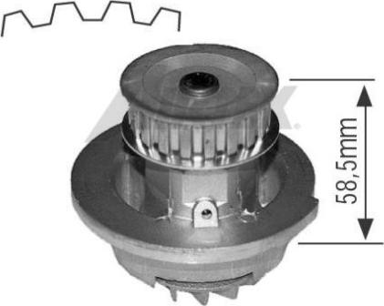 Airtex 1163 - Ūdenssūknis www.autospares.lv