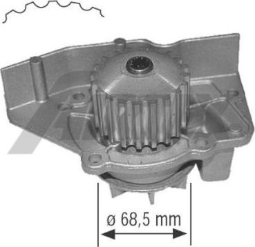 Airtex 1361 - Водяной насос www.autospares.lv