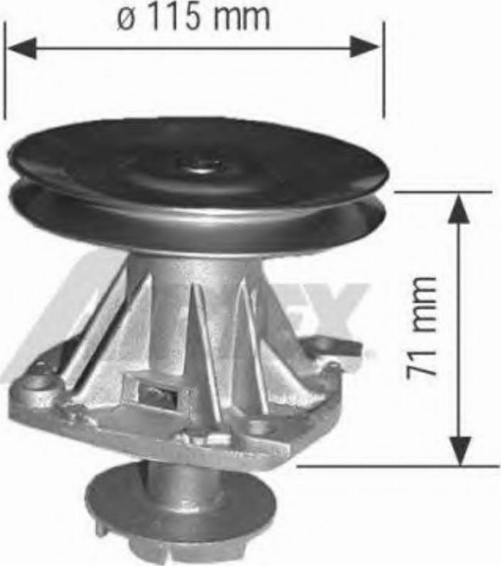 Airtex 1375 - Ūdenssūknis www.autospares.lv