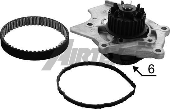 Airtex WPK-195801 - Water Pump & Timing Belt Set www.autospares.lv