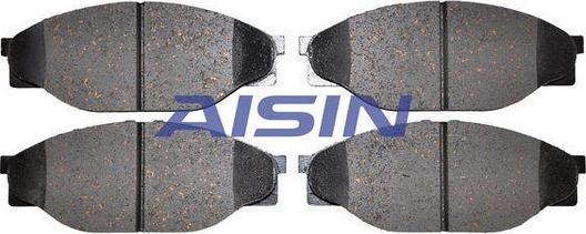 Aisin A1N049 - Brake Pad Set, disc brake www.autospares.lv