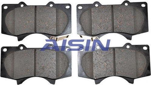 Aisin A1N011 - Тормозные колодки, дисковые, комплект www.autospares.lv