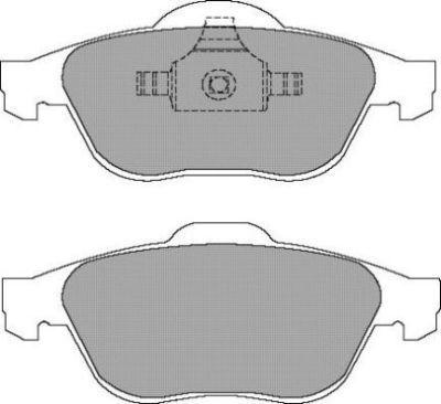 Aisin ASN-2096 - Bremžu uzliku kompl., Disku bremzes autospares.lv