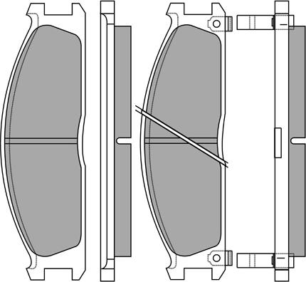 AISIN ASN-2063 - Brake Pad Set, disc brake www.autospares.lv