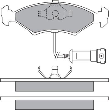 AISIN ASN-2145 - Bremžu uzliku kompl., Disku bremzes www.autospares.lv