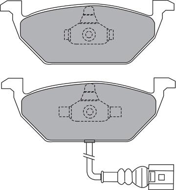 AISIN ASN-2152 - Тормозные колодки, дисковые, комплект www.autospares.lv