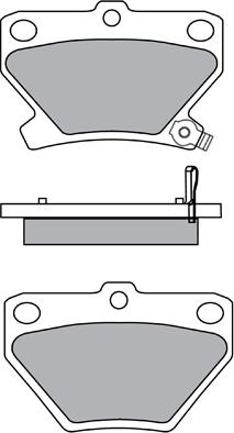 Aisin ASN-2100 - Bremžu uzliku kompl., Disku bremzes autospares.lv