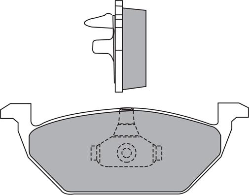 AISIN ASN-2130 - Brake Pad Set, disc brake www.autospares.lv