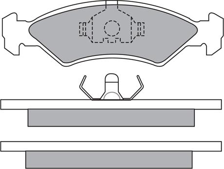 Aisin ASN-2128 - Bremžu uzliku kompl., Disku bremzes www.autospares.lv