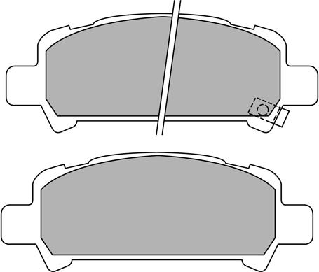 Aisin ASN-2175 - Bremžu uzliku kompl., Disku bremzes www.autospares.lv