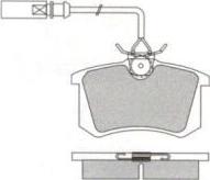 Aisin ASN-2292 - Bremžu uzliku kompl., Disku bremzes autospares.lv