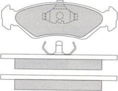 AISIN ASN-2267 - Bremžu uzliku kompl., Disku bremzes www.autospares.lv