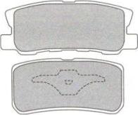 Aisin ASN-2211 - Brake Pad Set, disc brake www.autospares.lv