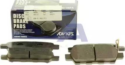 AISIN B2N095 - Brake Pad Set, disc brake www.autospares.lv