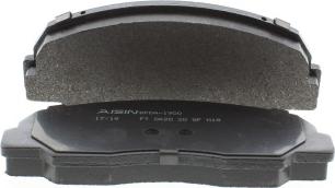 Aisin BPDA-1900 - Brake Pad Set, disc brake www.autospares.lv