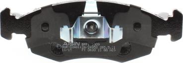 AISIN BPFI-1009 - Bremžu uzliku kompl., Disku bremzes www.autospares.lv