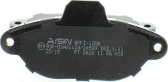 AISIN BPFI-1006 - Brake Pad Set, disc brake www.autospares.lv