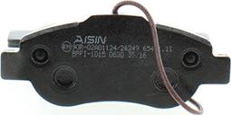 AISIN BPFI-1015 - Bremžu uzliku kompl., Disku bremzes www.autospares.lv