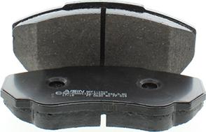 AISIN BPFI-1010 - Тормозные колодки, дисковые, комплект www.autospares.lv