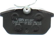 AISIN BPFI-2007 - Bremžu uzliku kompl., Disku bremzes www.autospares.lv