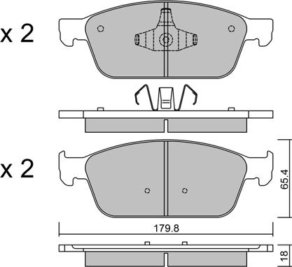 Equal Quality PF1212 - Bremžu uzliku kompl., Disku bremzes autospares.lv