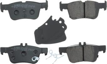 AISIN BPFO-2014 - Brake Pad Set, disc brake www.autospares.lv