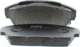 AISIN BPHO-1900 - Brake Pad Set, disc brake www.autospares.lv