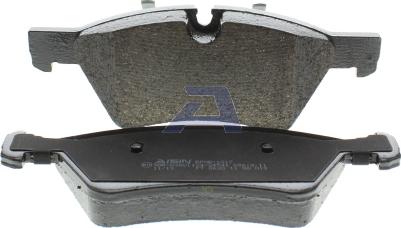 AISIN BPMB-1017 - Bremžu uzliku kompl., Disku bremzes www.autospares.lv