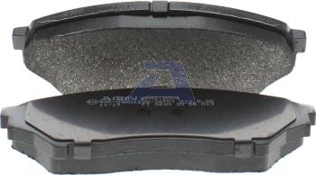 AISIN BPMI-2004 - Тормозные колодки, дисковые, комплект www.autospares.lv