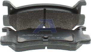 AISIN BPMZ-2002 - Bremžu uzliku kompl., Disku bremzes www.autospares.lv