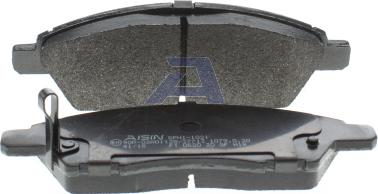 Aisin BPNI-1021 - Bremžu uzliku kompl., Disku bremzes www.autospares.lv