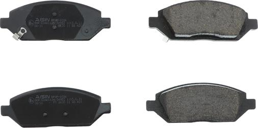 Aisin BPOP-1026 - Brake Pad Set, disc brake www.autospares.lv