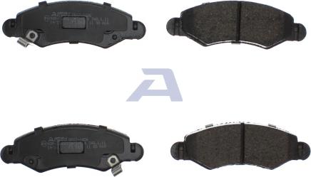 Aisin BPSZ-1006 - Тормозные колодки, дисковые, комплект www.autospares.lv