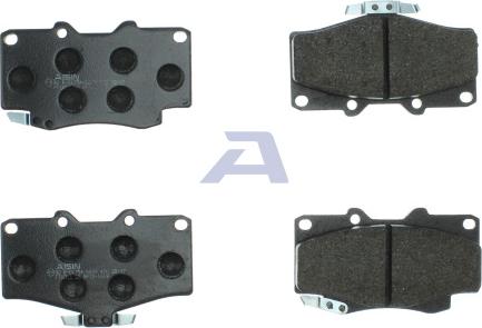 AISIN BPTO-1019 - Brake Pad Set, disc brake www.autospares.lv