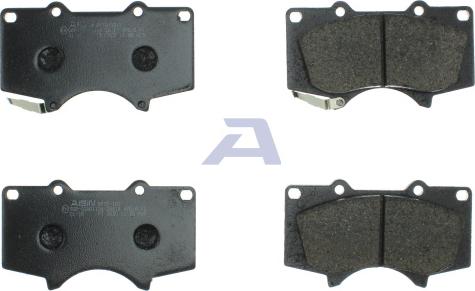 AISIN BPTO-1017 - Bremžu uzliku kompl., Disku bremzes www.autospares.lv