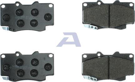 AISIN BPTO-1021 - Тормозные колодки, дисковые, комплект www.autospares.lv