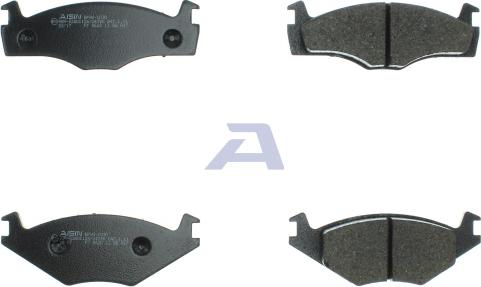 AISIN BPVW-1030 - Brake Pad Set, disc brake www.autospares.lv