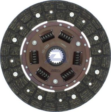 Aisin DD-022 - Sajūga disks www.autospares.lv