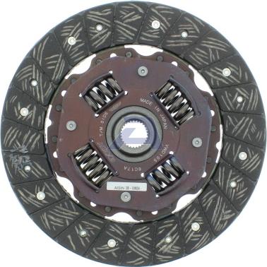 Aisin DE-VW04 - Clutch Disc www.autospares.lv