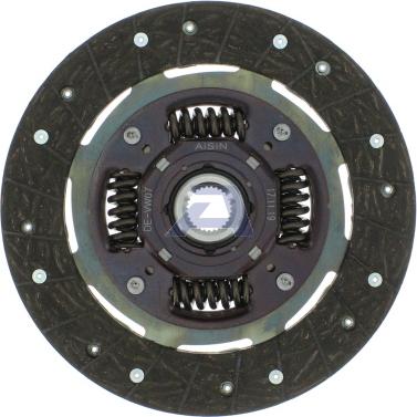 Aisin DE-VW07 - Clutch Disc www.autospares.lv