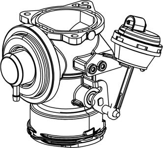 Aisin EGRAZ-7041 - Izpl. gāzu recirkulācijas vārsts www.autospares.lv