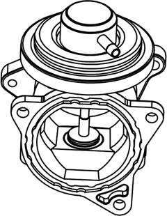 Aisin EGRAZ-7008 - Izpl. gāzu recirkulācijas vārsts www.autospares.lv