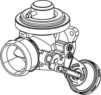 Aisin EGRAZ-7037 - Izpl. gāzu recirkulācijas vārsts www.autospares.lv