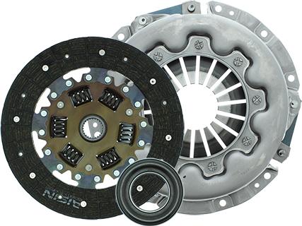 Aisin KN-041 - Комплект сцепления www.autospares.lv