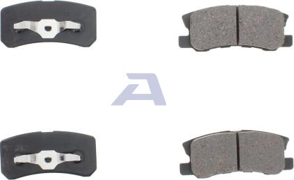 Aisin SN678 - Brake Pad Set, disc brake www.autospares.lv